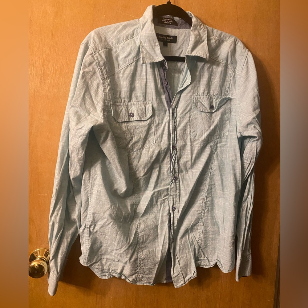 men’s button down shirt
